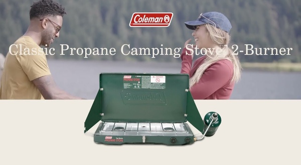 Coleman - Triton™ 2-burner Propane Camping Stove