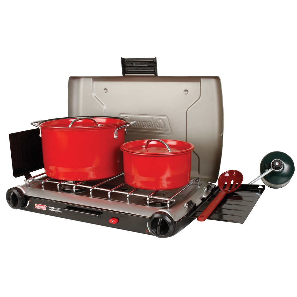 Coleman - Triton™ 2-burner Propane Camping Stove