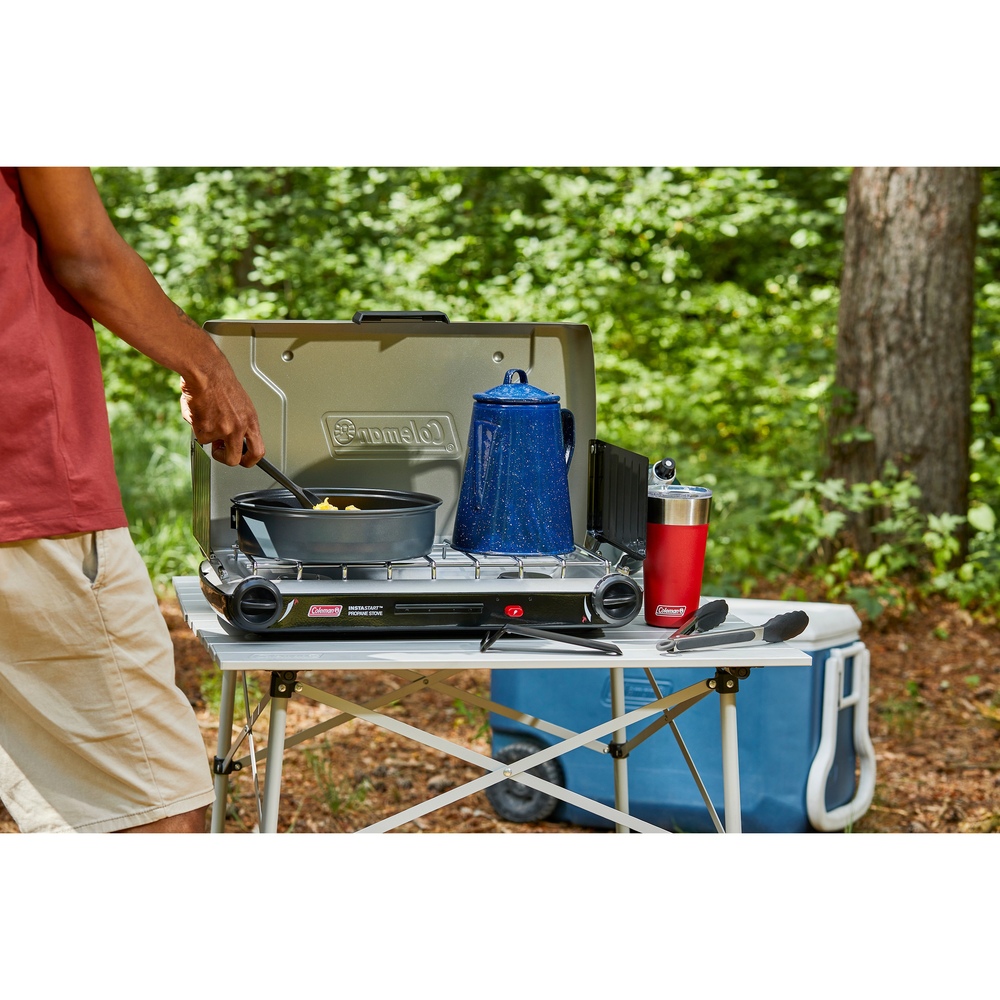 Coleman - Triton™ 2-burner Propane Camping Stove