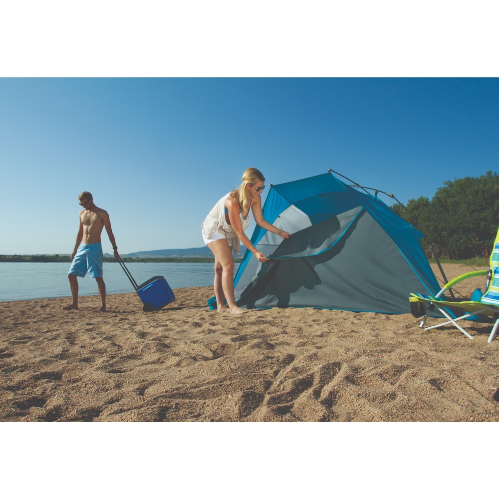 Coleman -- Shoreline® Instant Beach Shade, 8' X 4', Center Height 4'