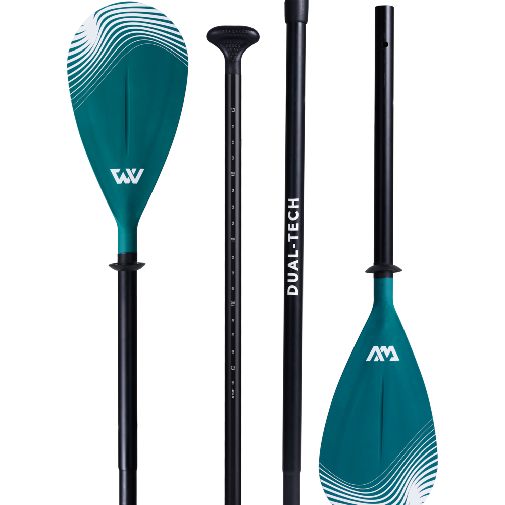 Aqua Marina - Dual-tech  2-in-1 Adjustable Aluminum Isup & Kayak Paddle (3-4 Sections)