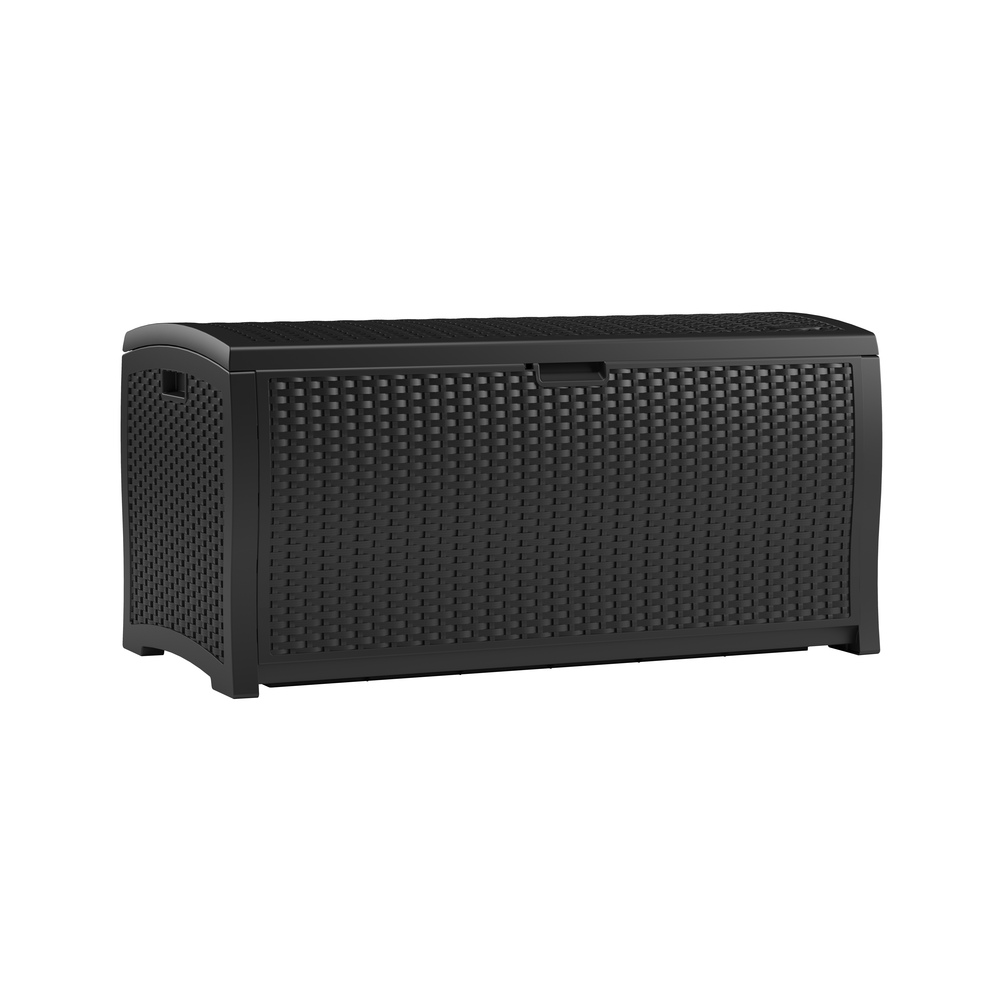 Suncast - 99 Gallon Resin Deck Box - Black