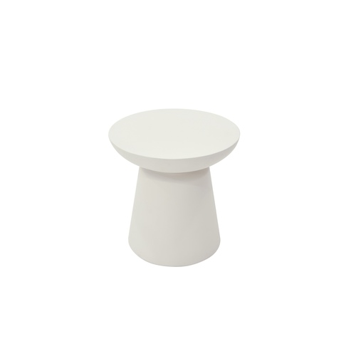 Elementi Home - Kylix Side Table - Cream White
