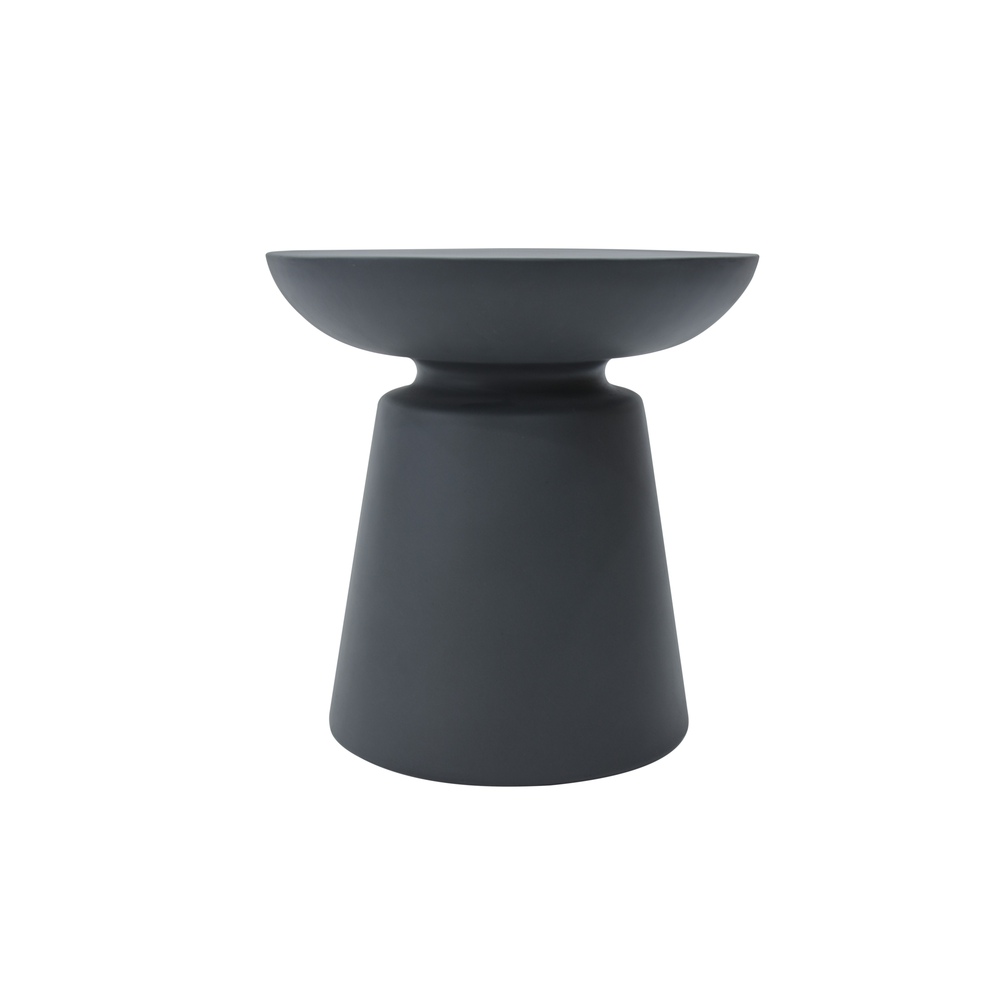 Elementi Home - Kylix Side Table - Slate Black