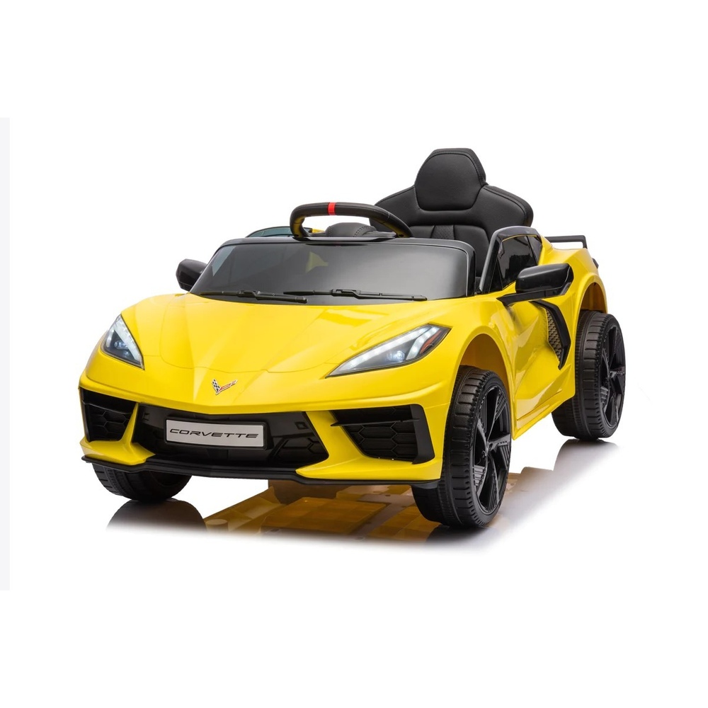 Freddo - 12v Chevrolet Corvette C8 1-seater - Yellow