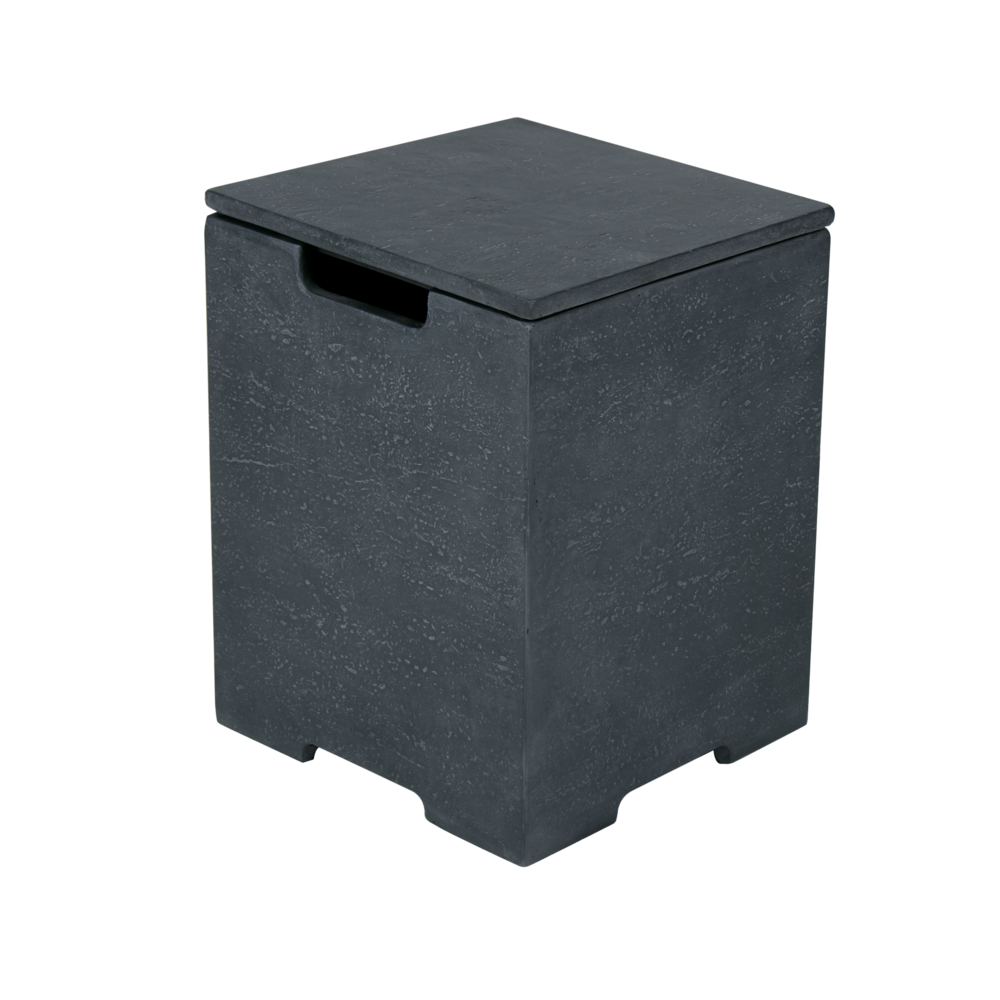 Elementi Plus - Tank Cover W/removable Lid - Slate Black