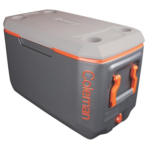 Coleman -- 70 Qt  Xtreme Cooler -  Gray W/orange Vertical Logo