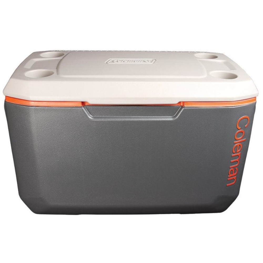 Coleman -- 70 Qt  Xtreme Cooler -  Gray W/orange Vertical Logo