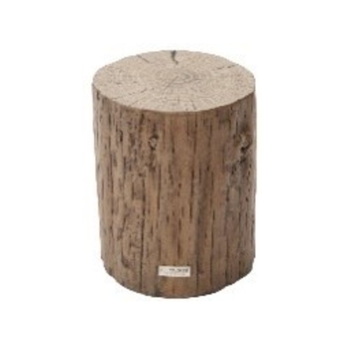 Elementi Home - Daintree Concrete Side Table - Red Wood