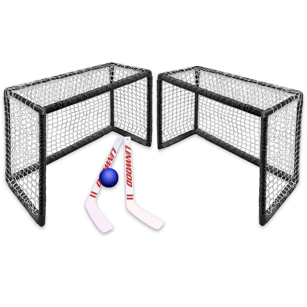 Linwood - Double Net Mini Hockey Set