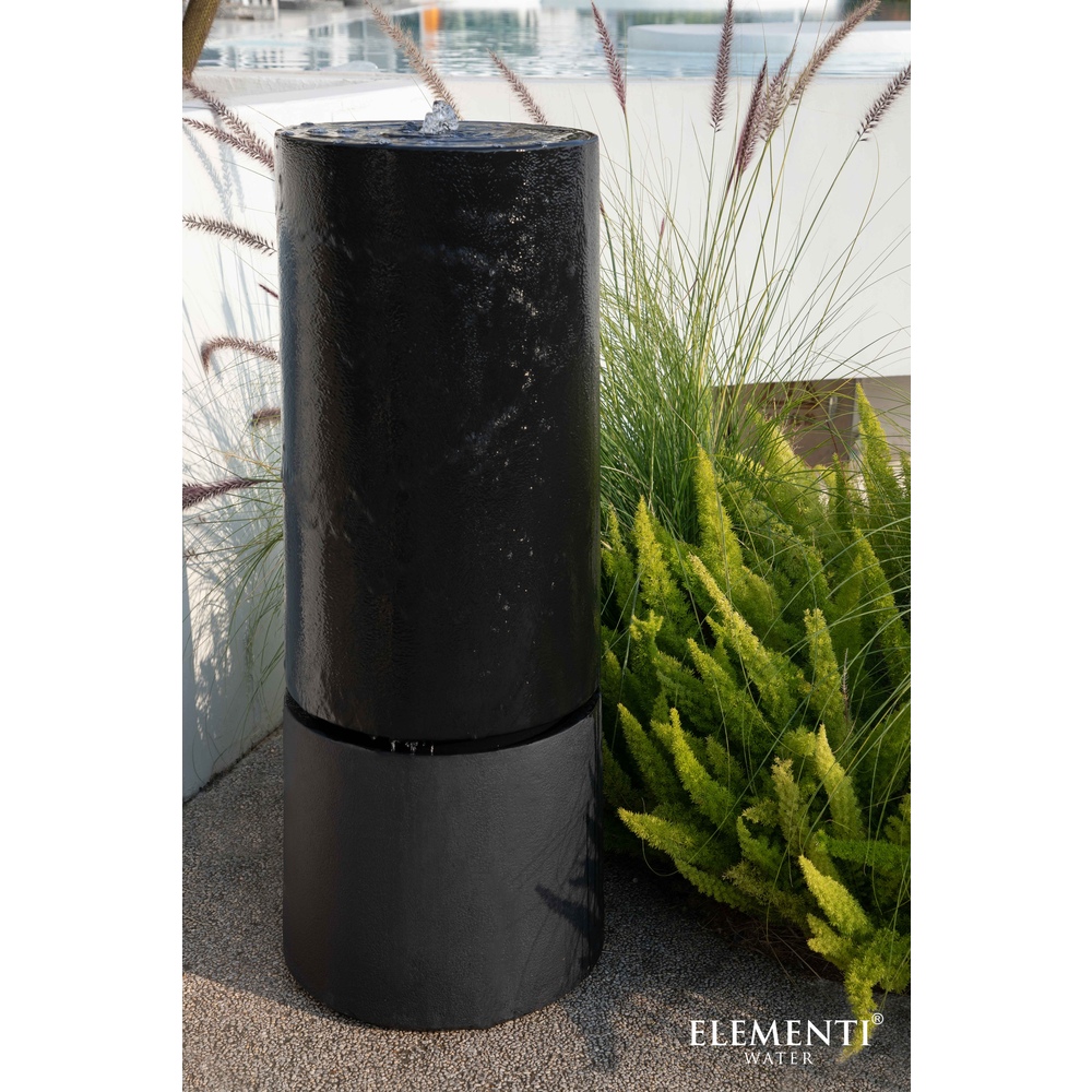 Elementi Water - Pagoda Fountain - Black