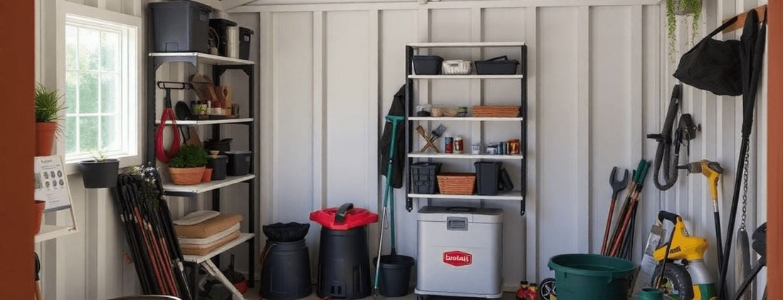 Horizontal vs. Vertical Shed Storage: Which Suncast Shelf Kit is Right for Your Shed?