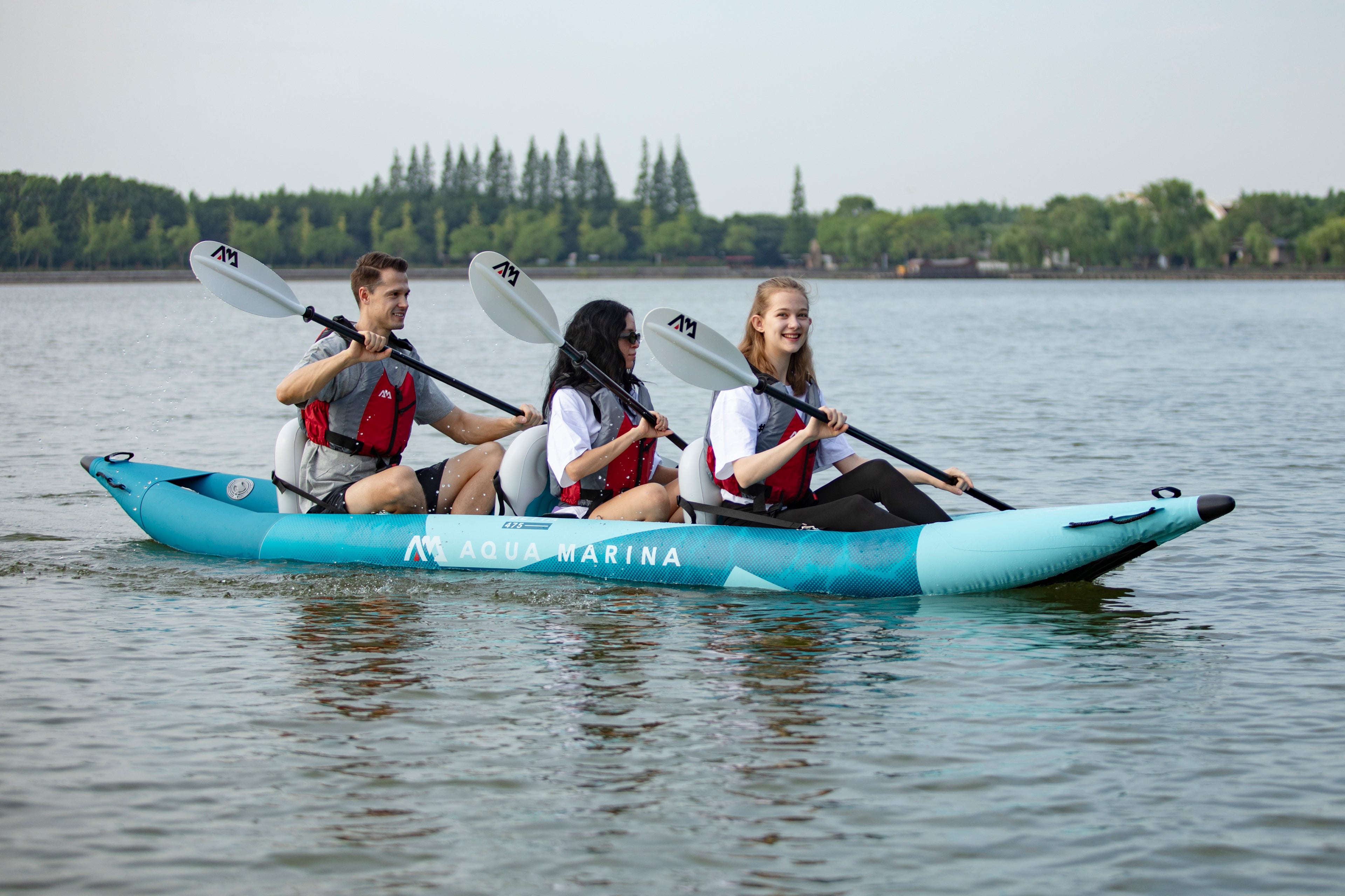 BETTA 15'7" 3-person Leisure Kayak - Alternate View