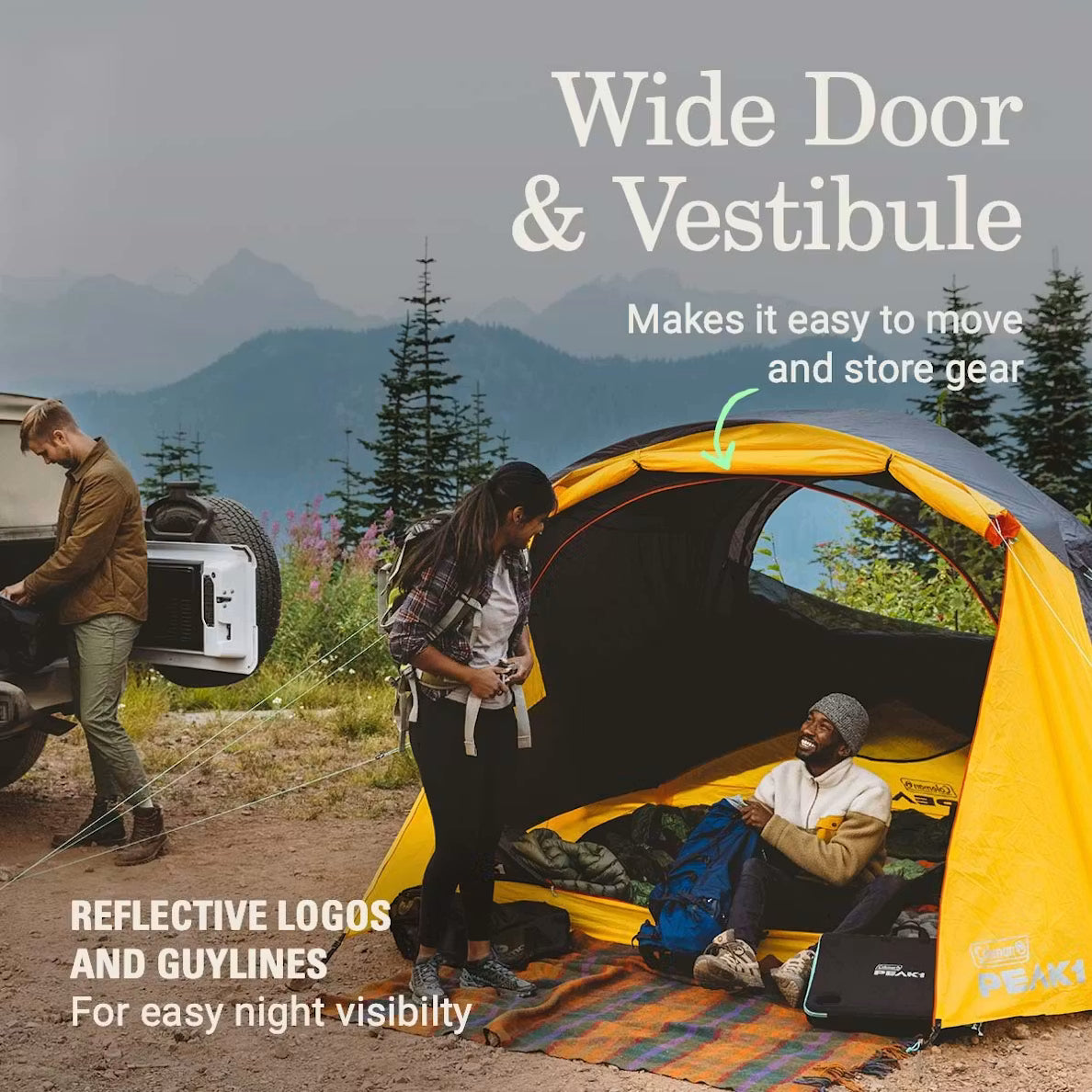 Coleman - PEAK1 4-Person Dome Tent