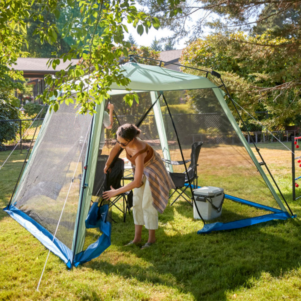 Coleman - Skylodge Instant Screenhouse 10X10 - Moss - Detail View 5