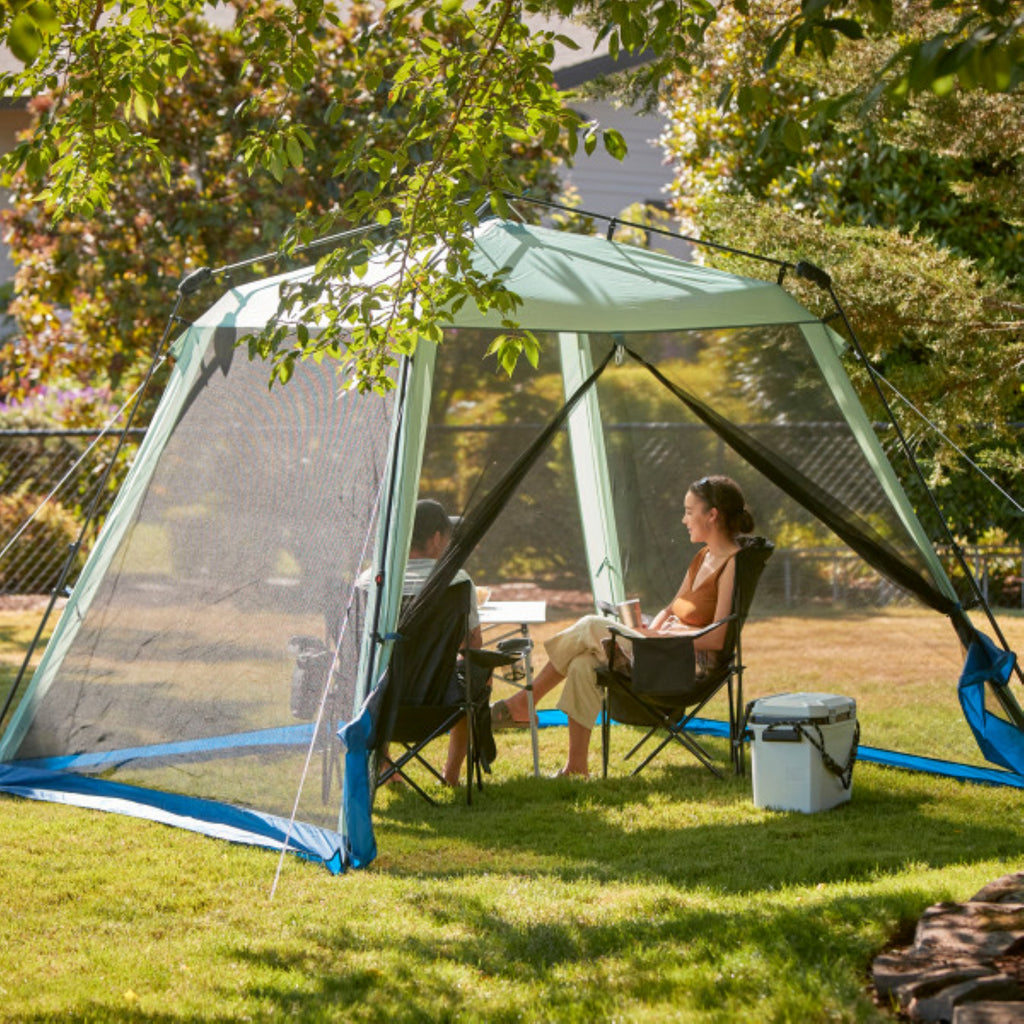 Coleman - Skylodge Instant Screenhouse 10X10 - Moss - Detail View 6