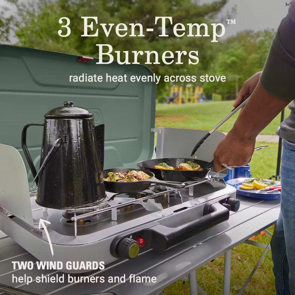 Coleman - Cascade 328 3-Burner Camping Stove