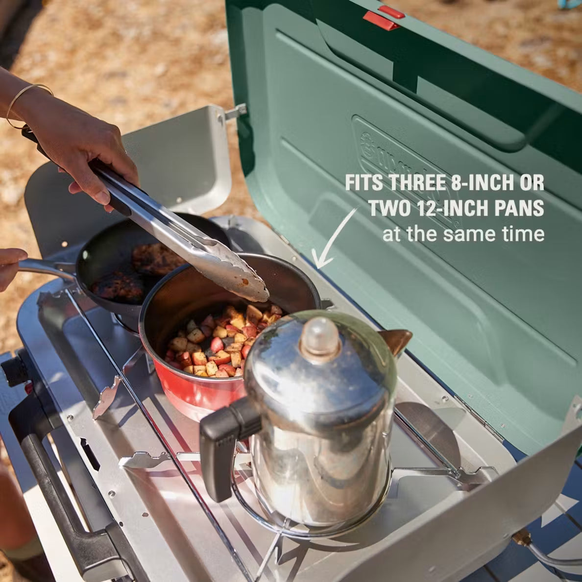 Coleman - Cascade 328 3-Burner Camping Stove