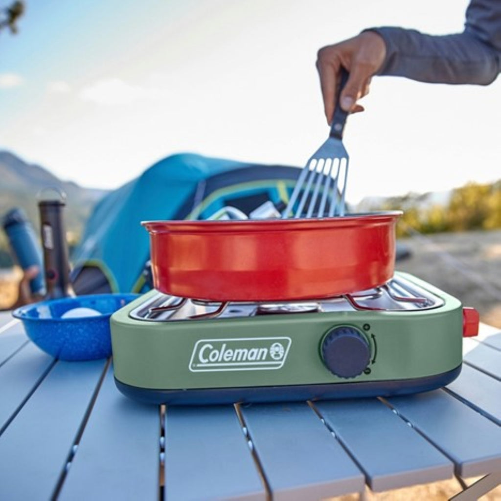 Coleman - Cascade 18 1-Burner Propane Stove - Moss Green