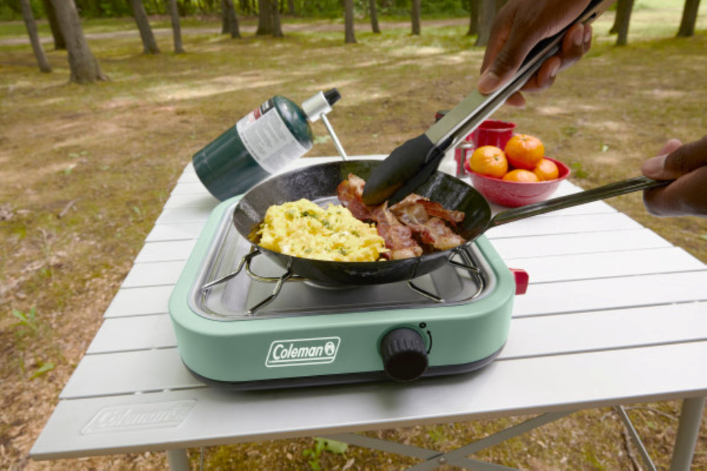 Coleman - Cascade 18 1-Burner Propane Stove - Moss Green