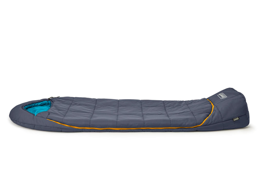 Coleman -- Big Bay Sleeping Bag -6C Contour Big & Tall - Blue