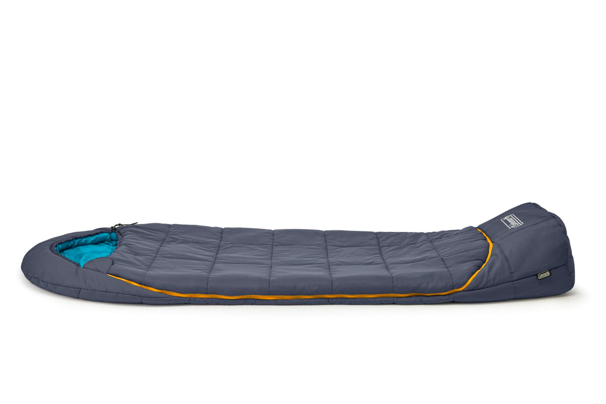 Coleman -- Big Bay Sleeping Bag -6C Contour Big & Tall - Blue