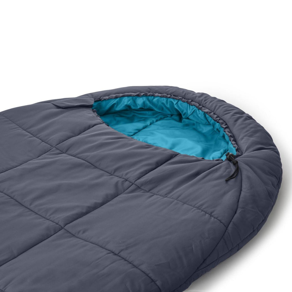 Coleman -- Big Bay Sleeping Bag -6C Contour Big & Tall - Blue