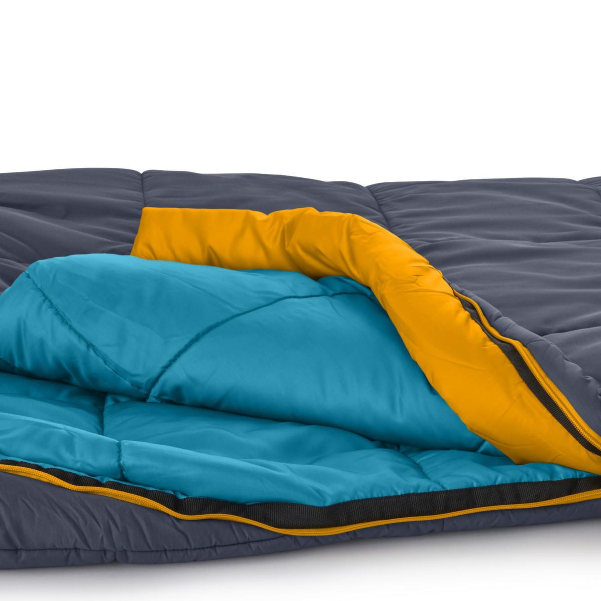 Coleman -- Big Bay Sleeping Bag -6C Contour Big & Tall - Blue