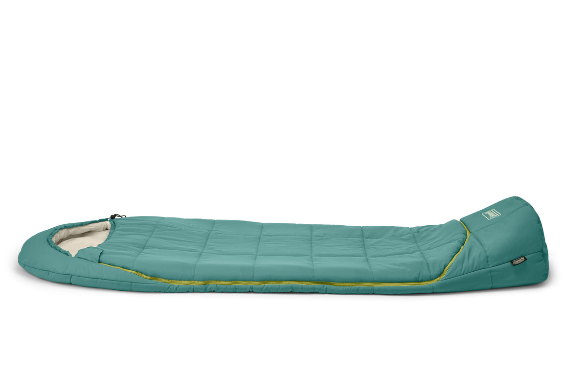 Coleman -- Big Bay Sleeping Bag 5C Contour Big & Tall - Green