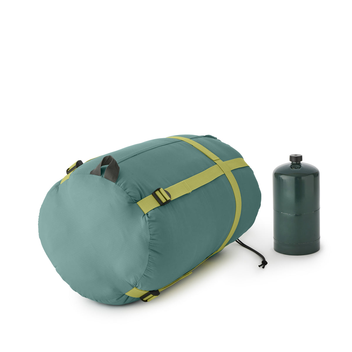Coleman -- Big Bay Sleeping Bag 5C Contour Big & Tall - Green