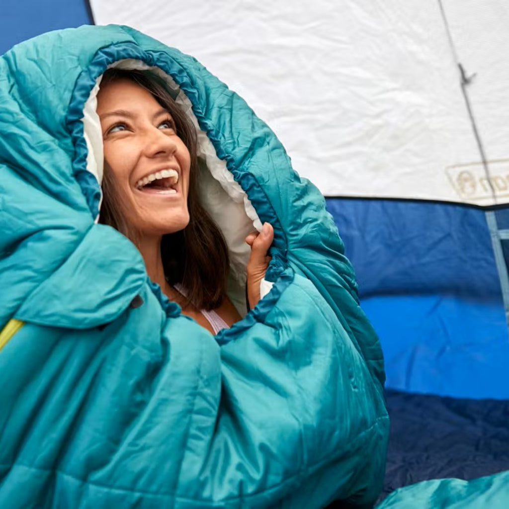Coleman -- Big Bay Sleeping Bag 5C Contour Big & Tall - Green