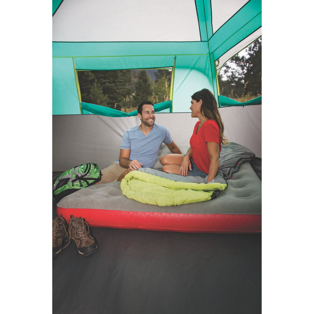 Coleman -- Queen Single-High QuickBed® Textured w/Antimicrobial
