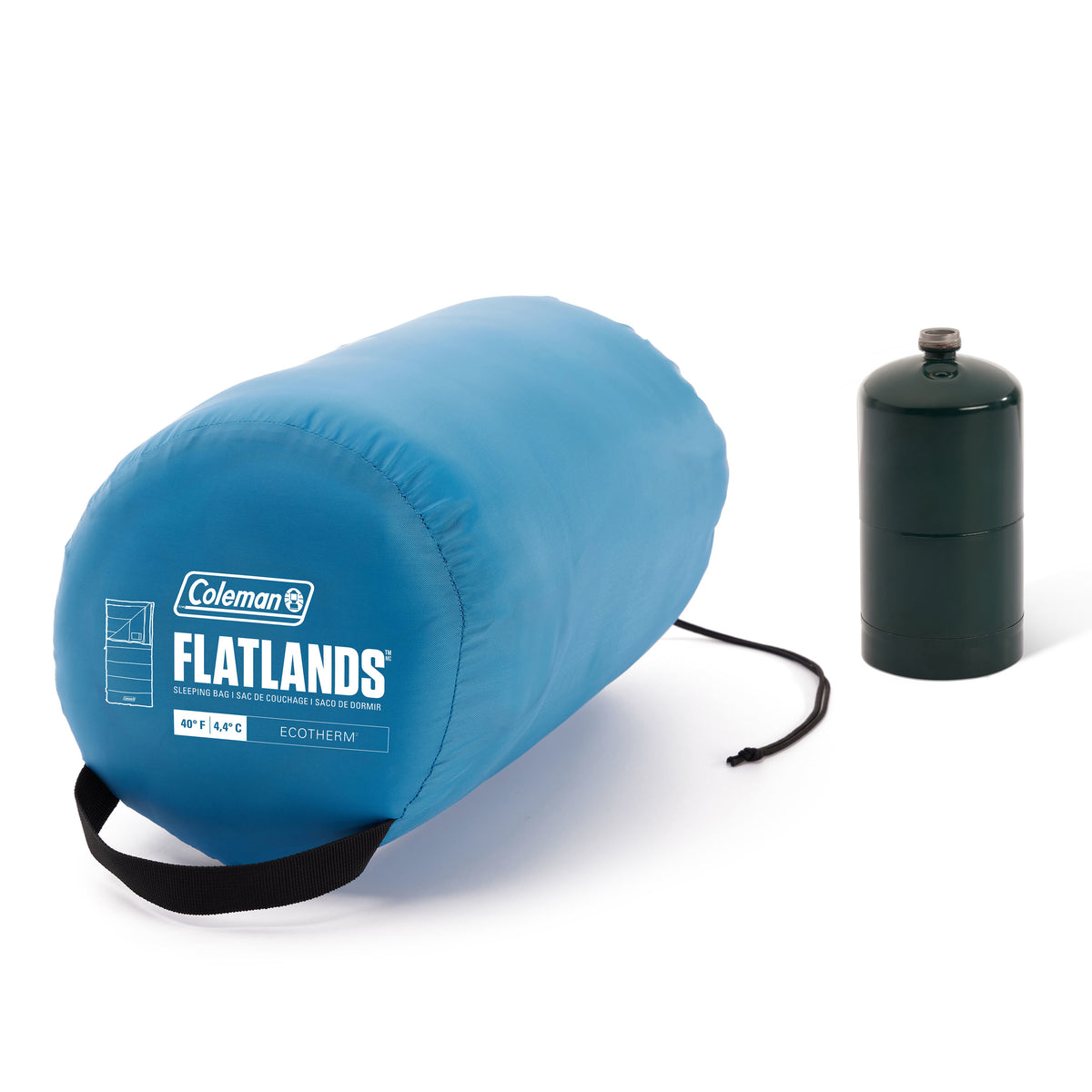Coleman - Flatlands 40°F Sleeping Bag - Blue