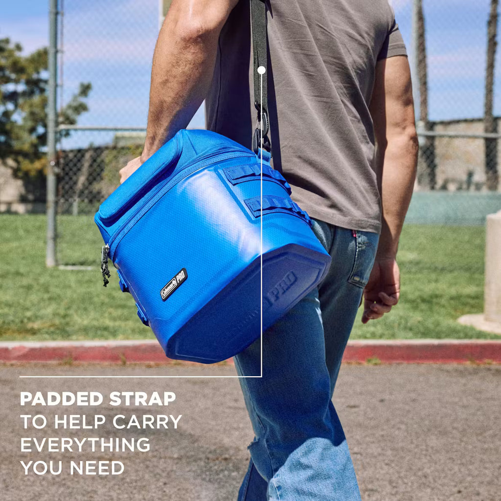 Coleman - PRO Soft Cooler 16 can - Neptune Blue