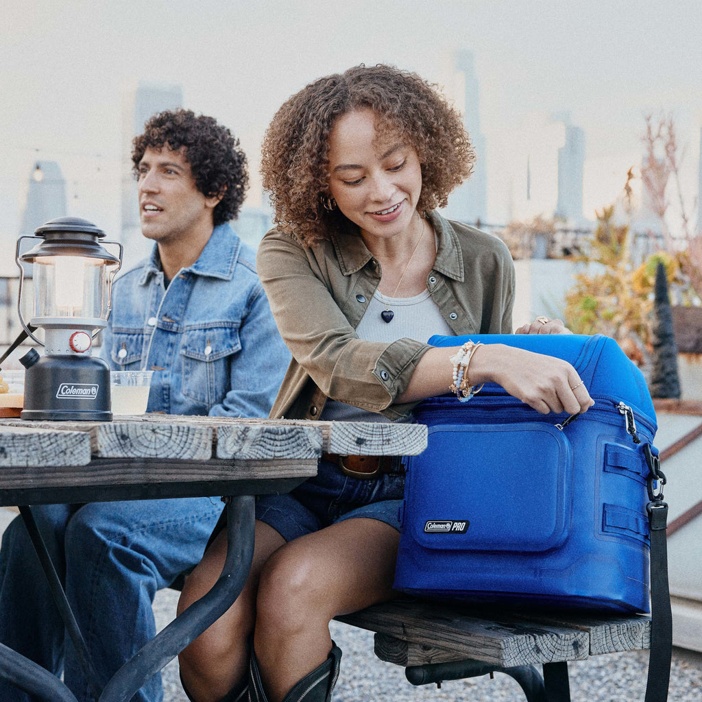 Coleman - PRO Soft Cooler 24 can - Neptune Blue