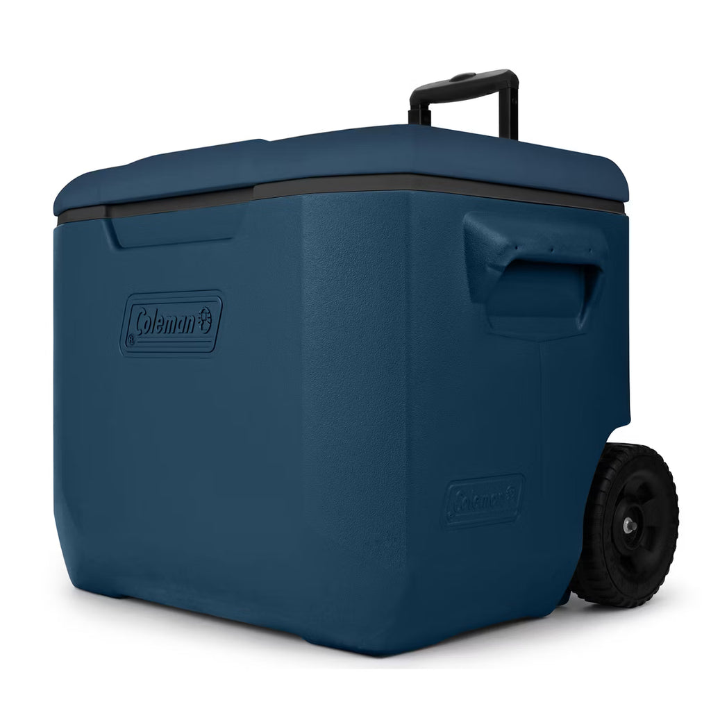 Coleman - 60 Qt Chiller Cooler With Wheels - Sapphire Blue