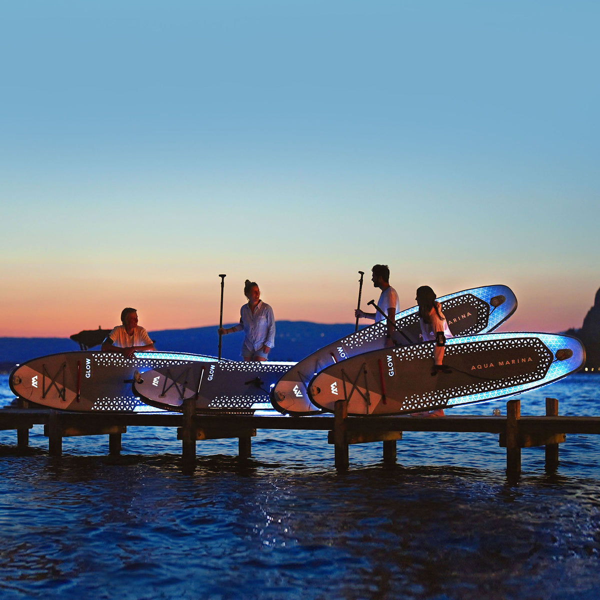 Aqua Marina - GLOW 10'4" All-around iSUP with Ambient Light System - Aqua Marina Canada