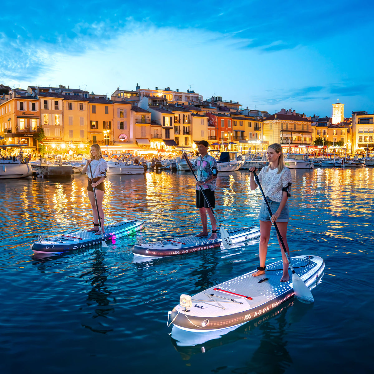 Aqua Marina - GLOW 10'4" All-around iSUP with Ambient Light System - Aqua Marina Canada