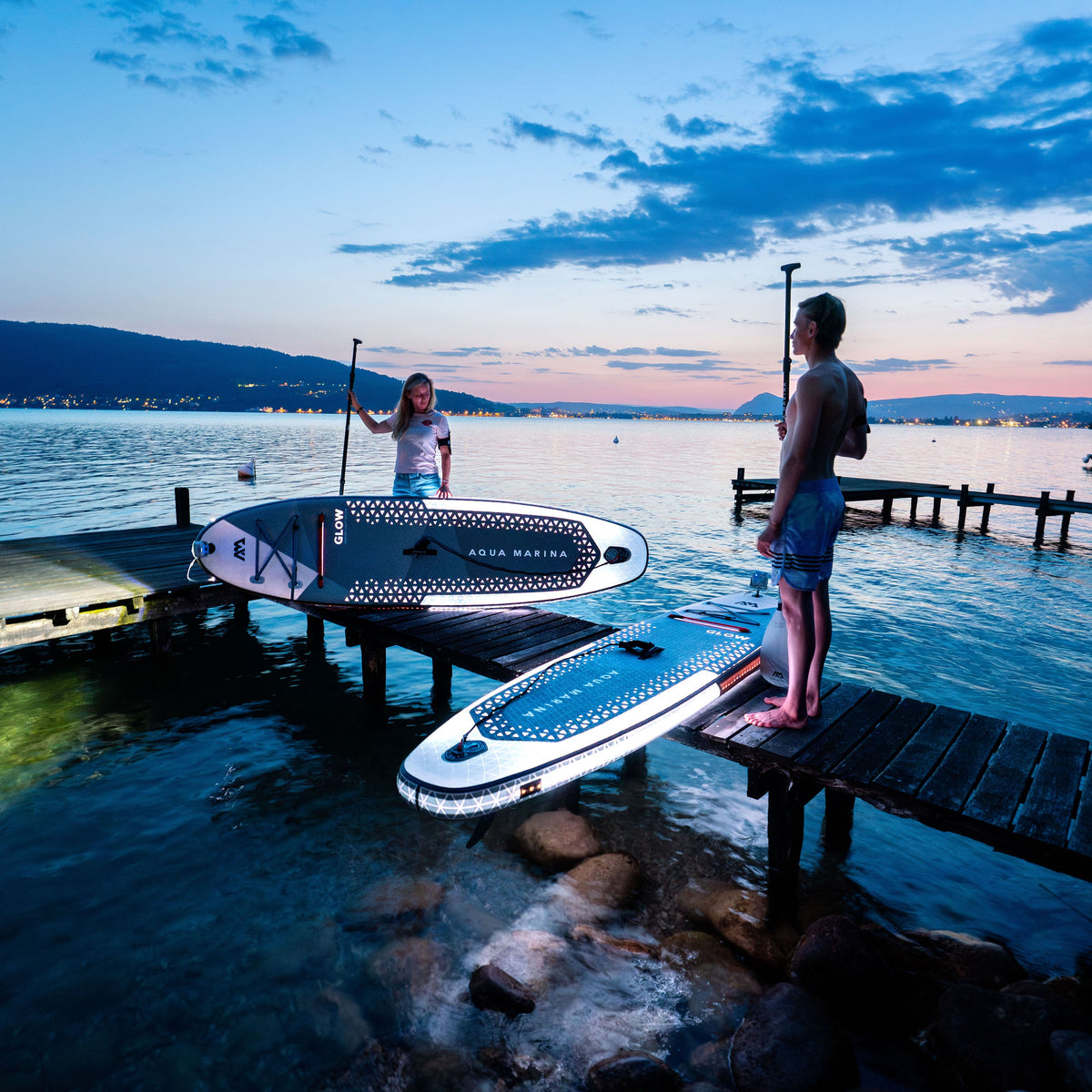 Aqua Marina - GLOW 10'4" All-around iSUP with Ambient Light System - Aqua Marina Canada