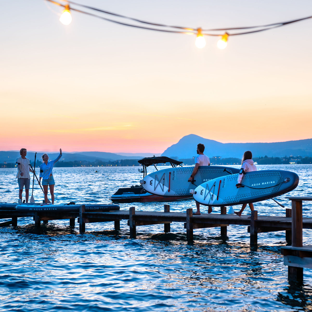 Aqua Marina - GLOW 10'4" All-around iSUP with Ambient Light System - Aqua Marina Canada