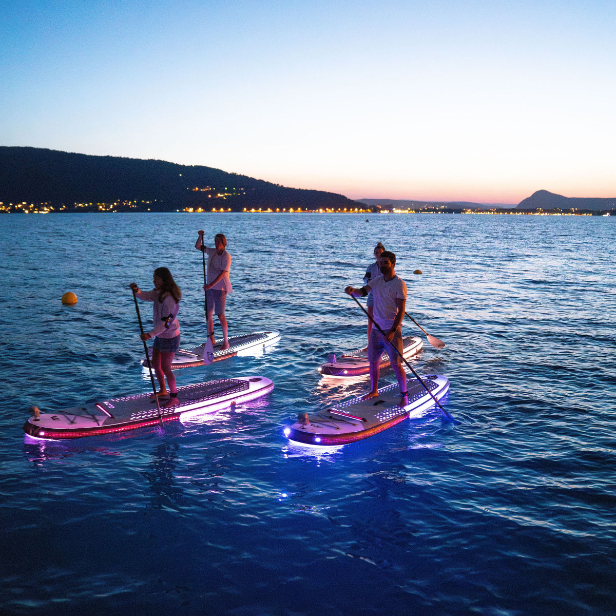 Aqua Marina - GLOW 10'4" All-around iSUP with Ambient Light System - Aqua Marina Canada