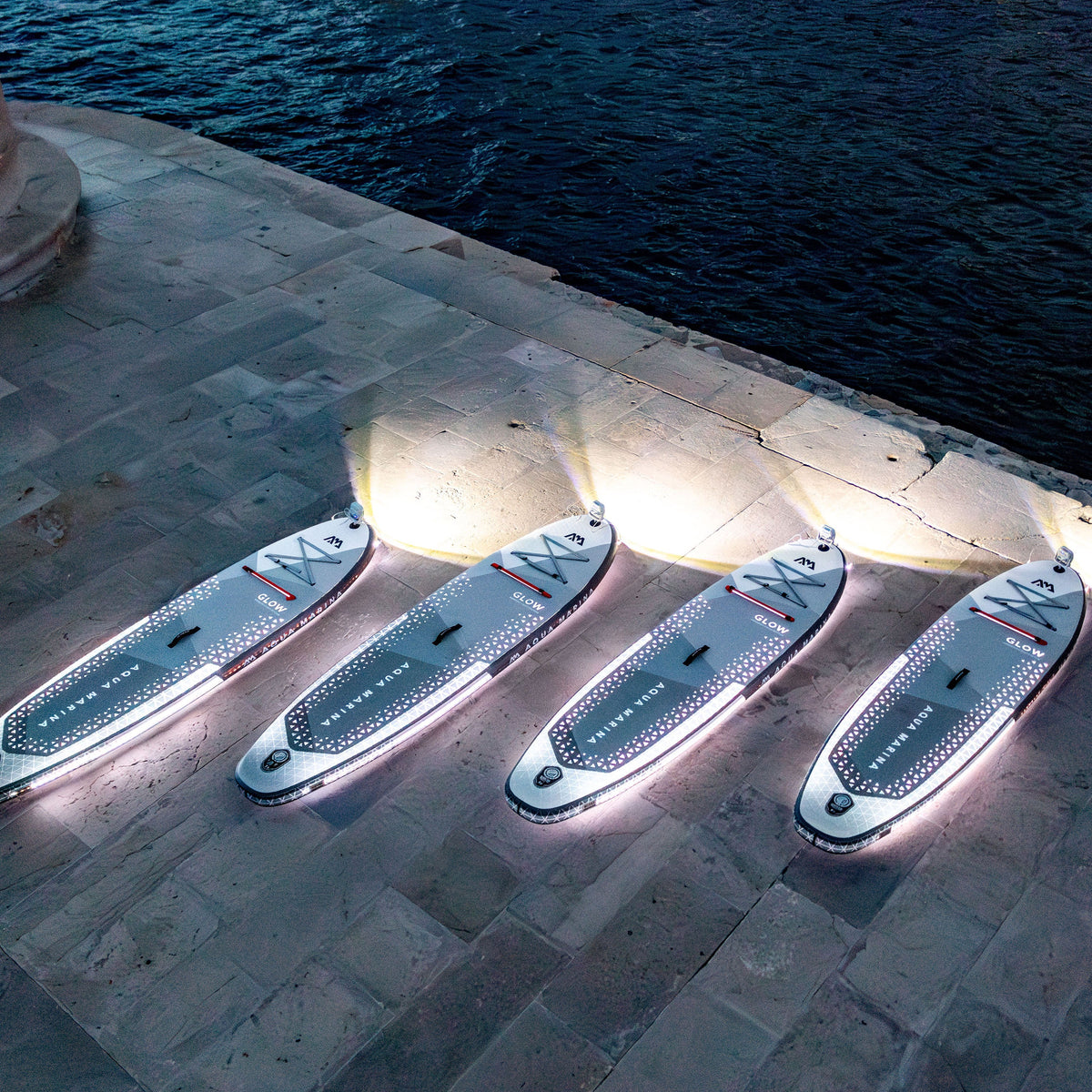 Aqua Marina - GLOW 10'4" All-around iSUP with Ambient Light System - Aqua Marina Canada