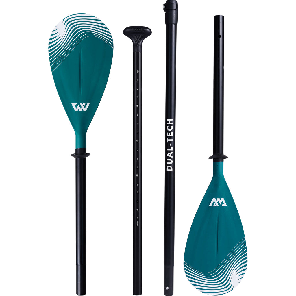 Aqua Marina - DUAL-TECH  2-in-1 Adjustable Aluminum iSUP & Kayak Paddle - Aqua Marina