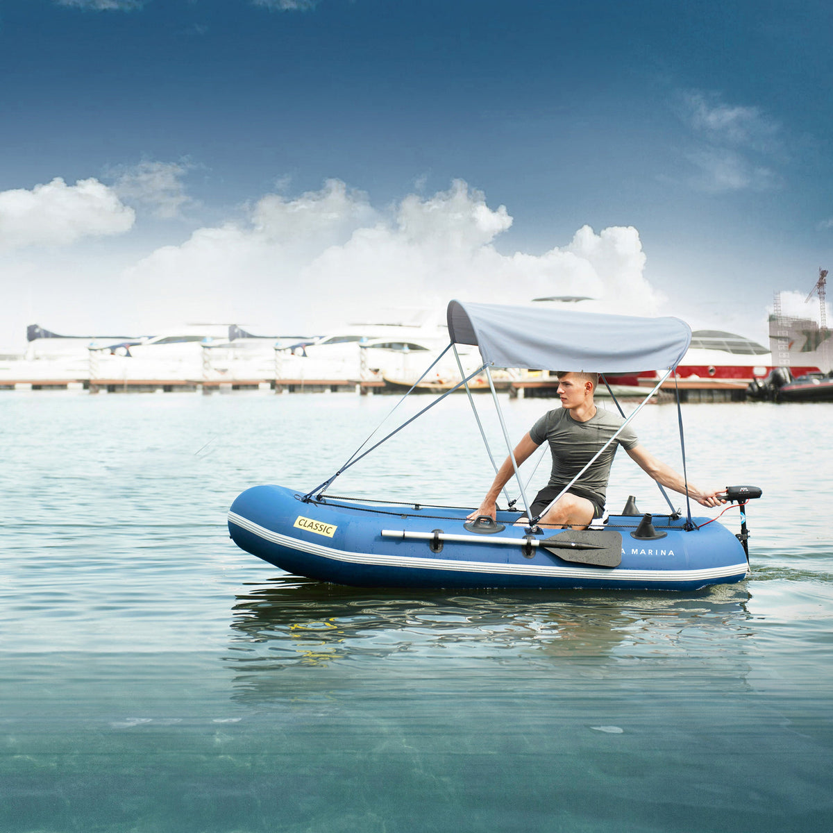 Aqua Marina - Speedy Boat Canopy - Aqua Marina