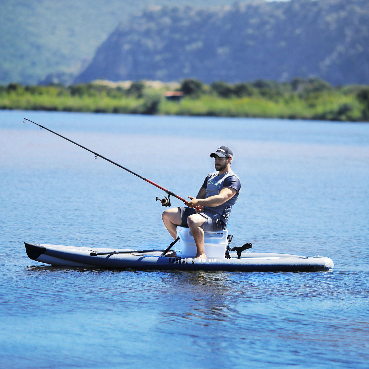 Aqua Marina - 2-IN-1 iSUP Fishing Cooler with Back Support - Aqua Marina