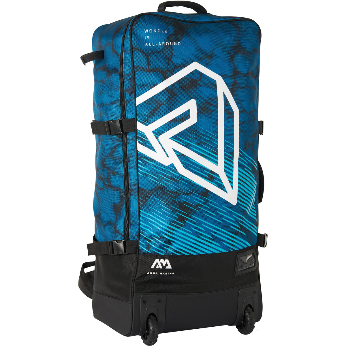 Aqua Marina - Premium Luggage Bag - (Blueberry) with rolling wheel 132L - Aqua Marina