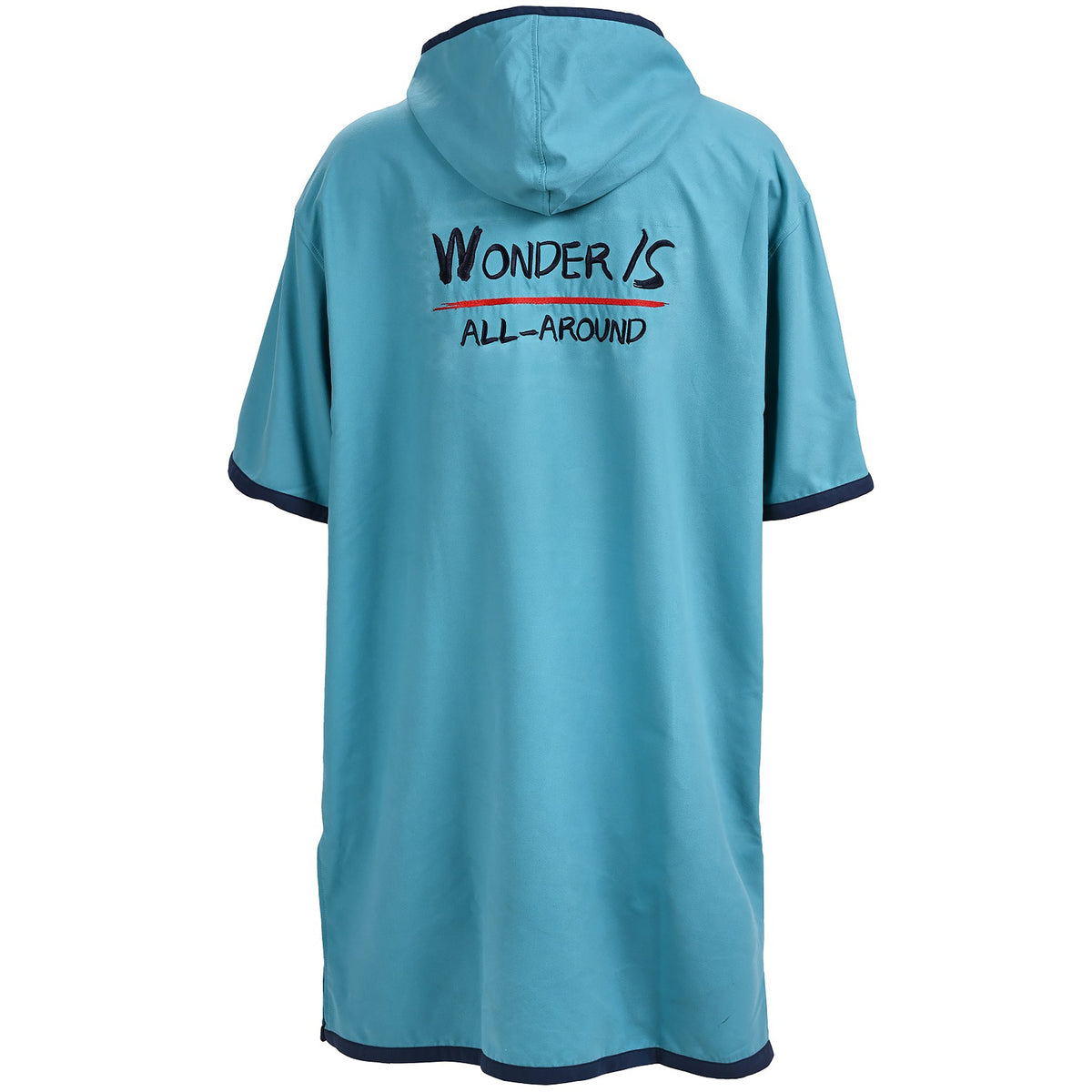 Aqua Marina - Micro-fabric Change Poncho (Aqua) - Medium - Aqua Marina