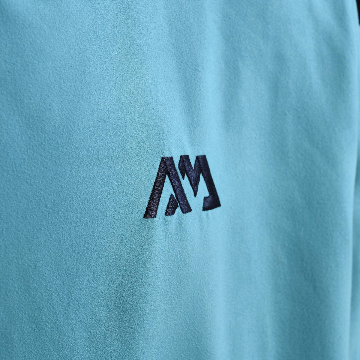 Aqua Marina - Micro-fabric Change Poncho (Aqua) - Medium - Aqua Marina
