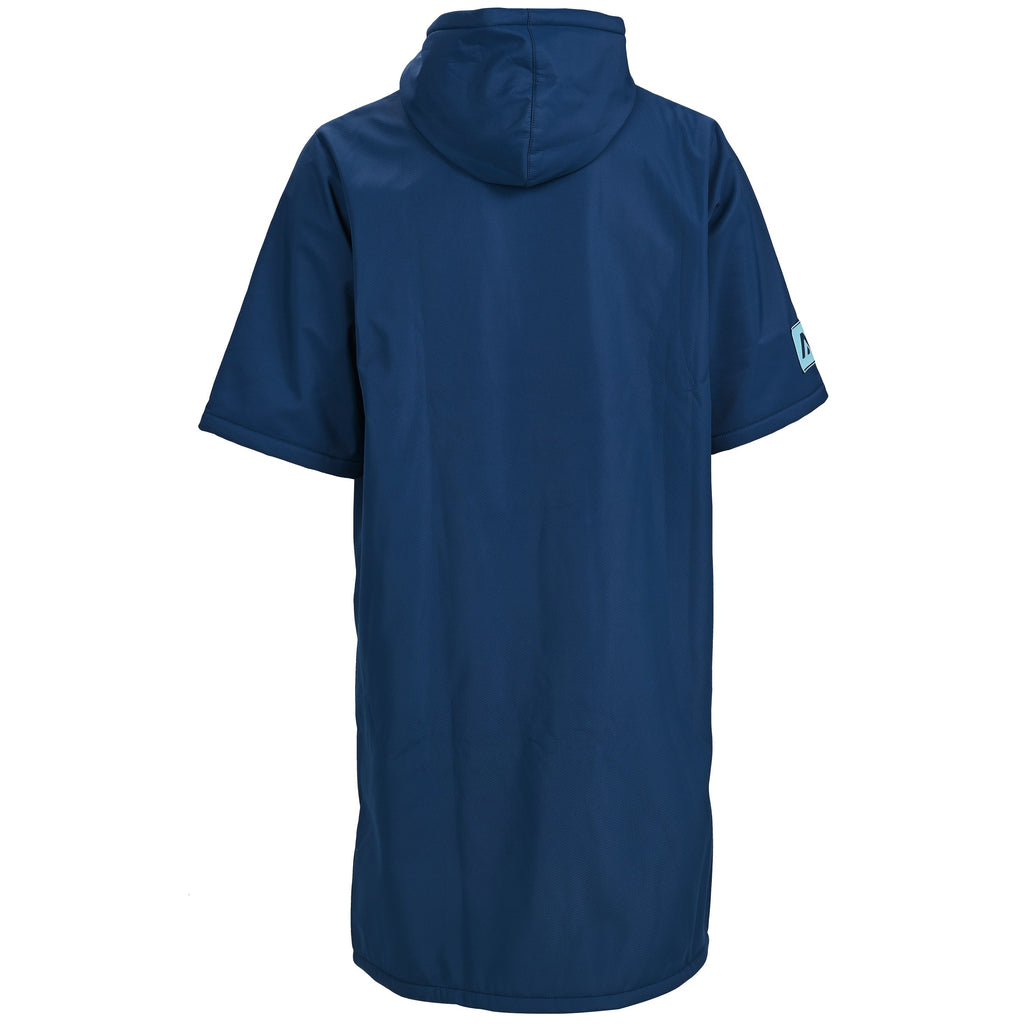 Aqua Marina - Water-repellent Thermal Poncho (Navy) - Medium - Aqua Marina