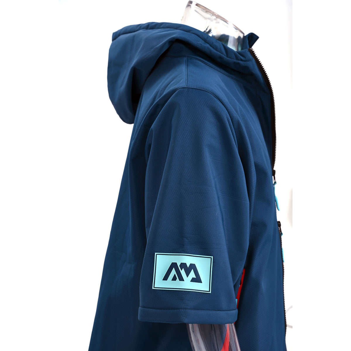 Aqua Marina - Water-repellent Thermal Poncho (Navy) - Large - Aqua Marina